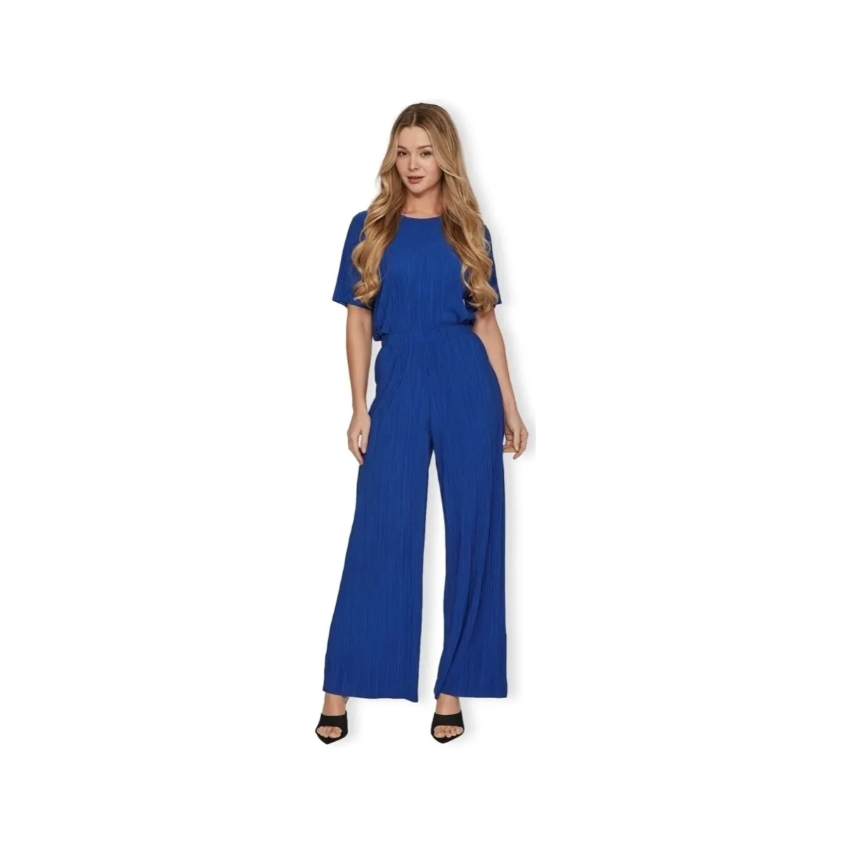 Noos Trousers Plise  - True Blue