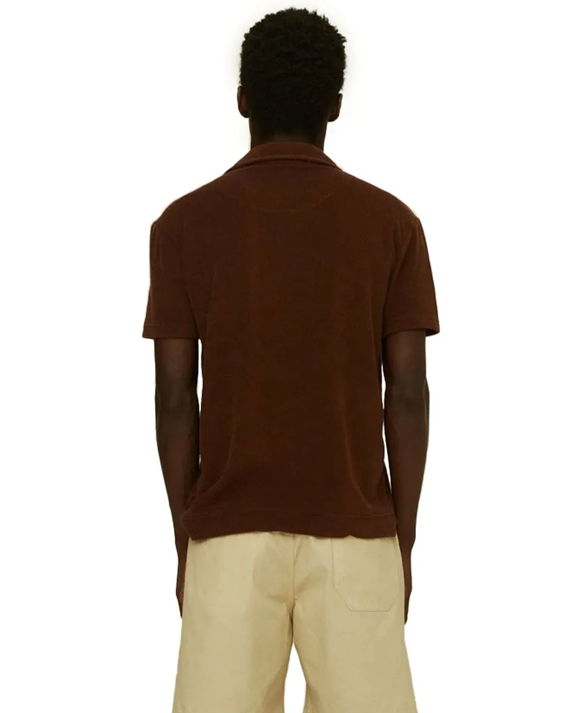 OAS Polo Terry Shirt Brown