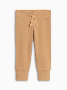 Organic Jogger Pant - Tan