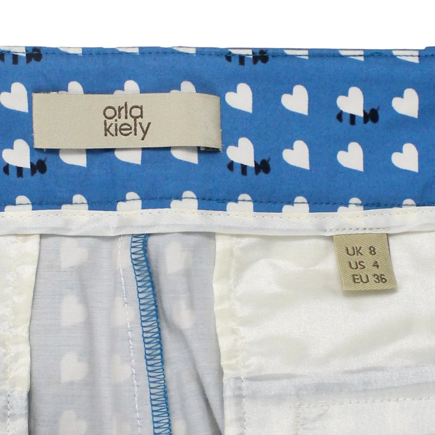 Orla Kiely Blue Heart/Bug Trousers