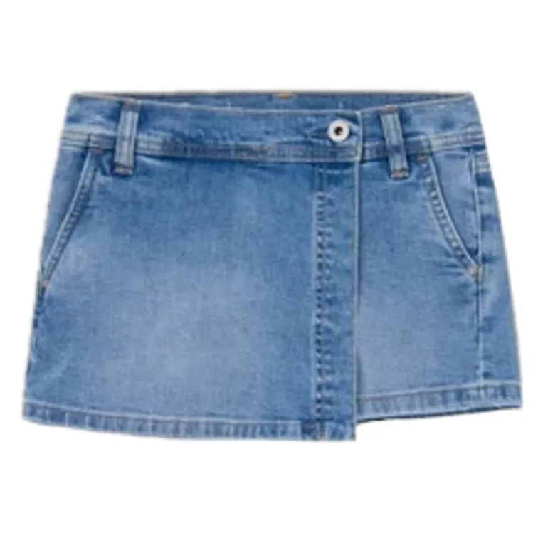 PANTALÓN CORTO NIÑA  PEPE JEANS A-LINE SKORT HW JR