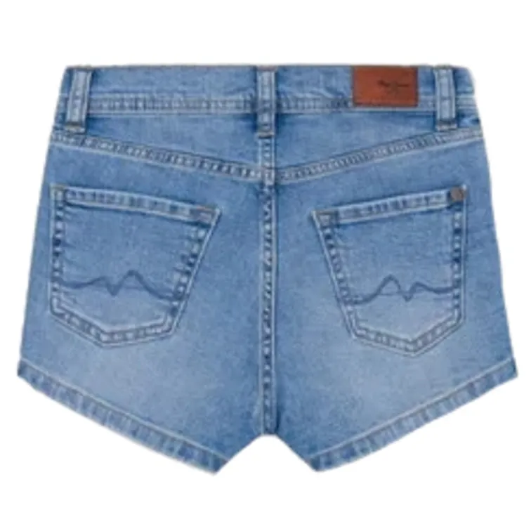 PANTALÓN CORTO NIÑA  PEPE JEANS A-LINE SKORT HW JR