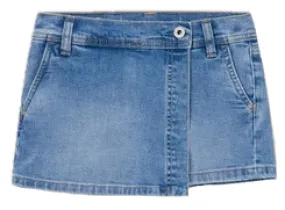 PANTALÓN CORTO NIÑA  PEPE JEANS A-LINE SKORT HW JR