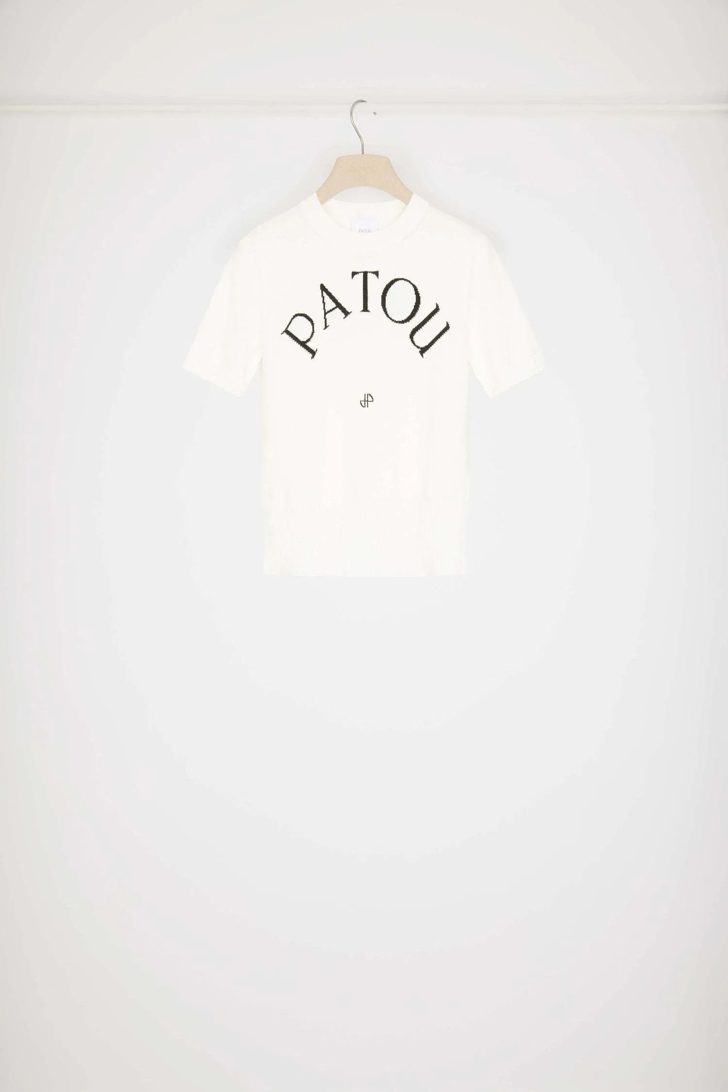 PATOU  |Crew Neck Casual Style Plain Cotton Short Sleeves