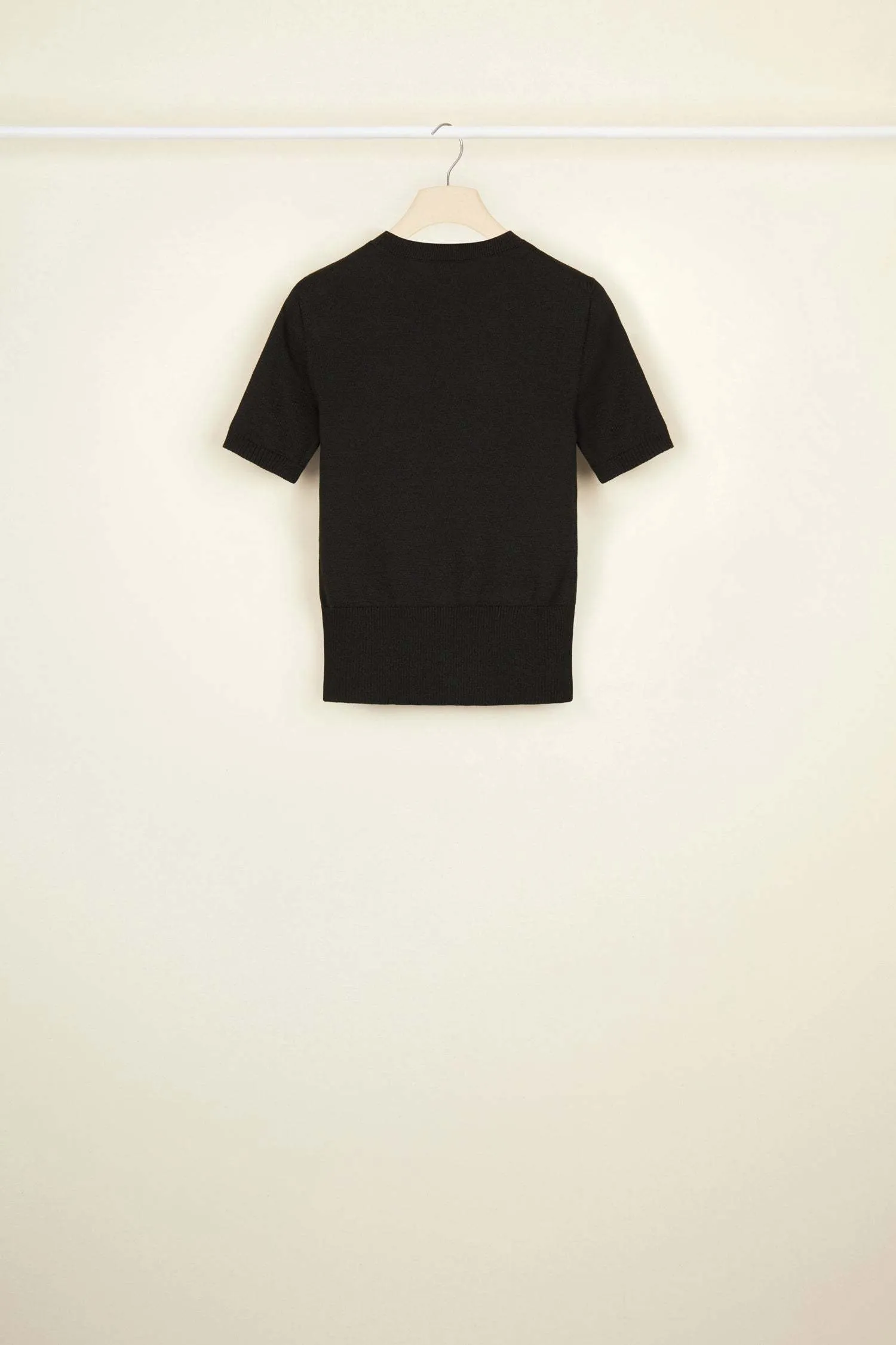 PATOU  |Crew Neck Casual Style Plain Cotton Short Sleeves