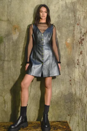 Pewter Pinafore Dress - Seasons Collection