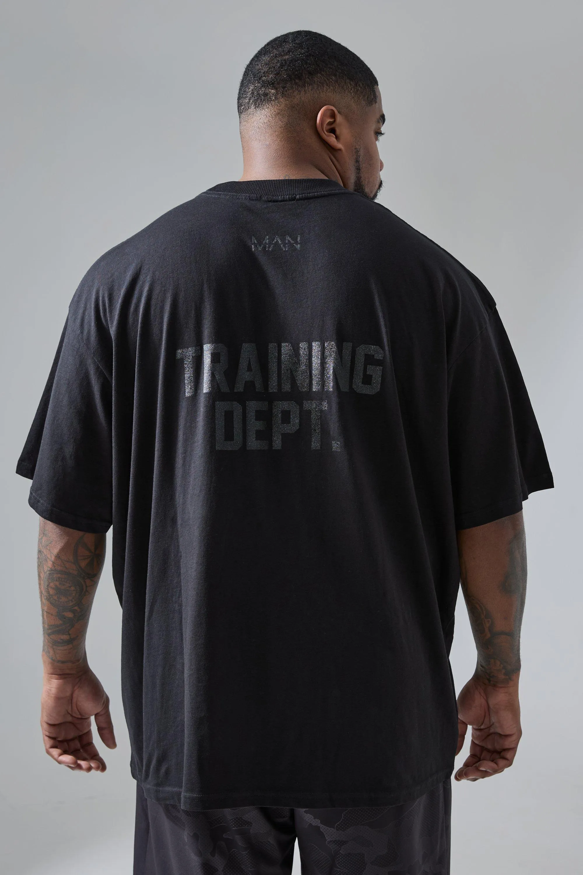 Plus Active Training Dept Oversized Tshirt