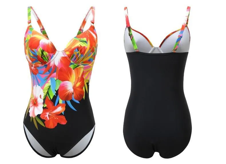 Plus Size One-Piece Swimwear