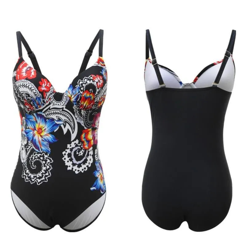 Plus Size One-Piece Swimwear