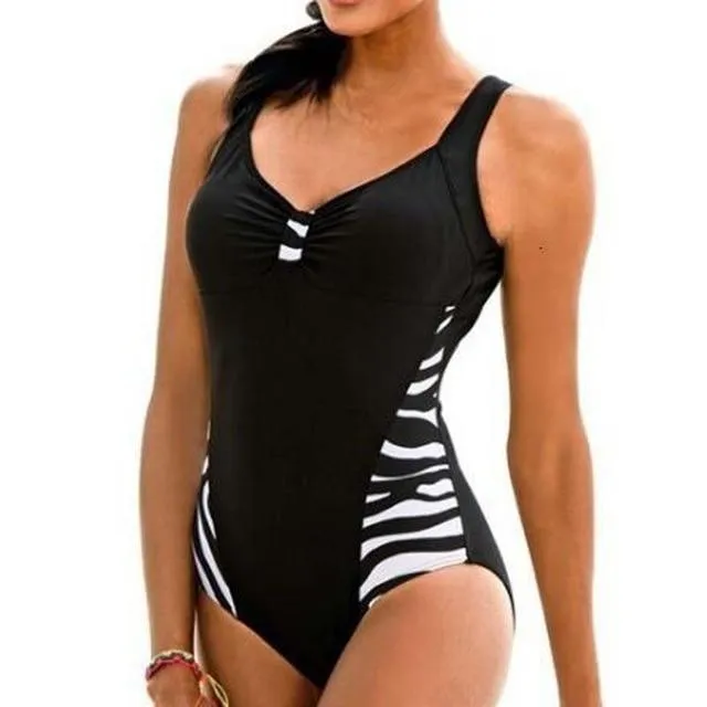 Plus Size One-Piece Swimwear