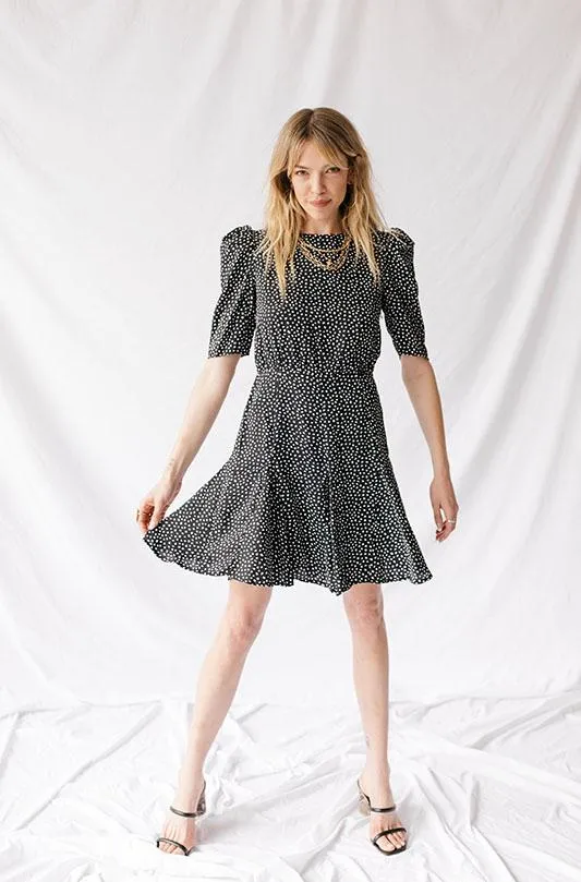 Polka Dot Mini Dress by Simone