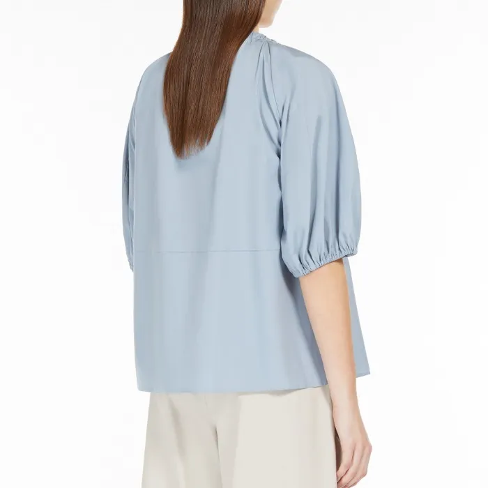 S Max Mara  |Casual Style Cotton Party Style Office Style Elegant Style