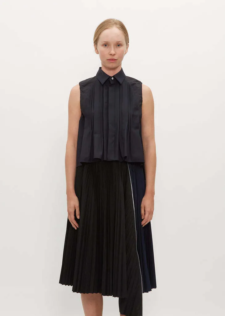 sacai  |Casual Style Wool Sleeveless Plain Party Style Office Style