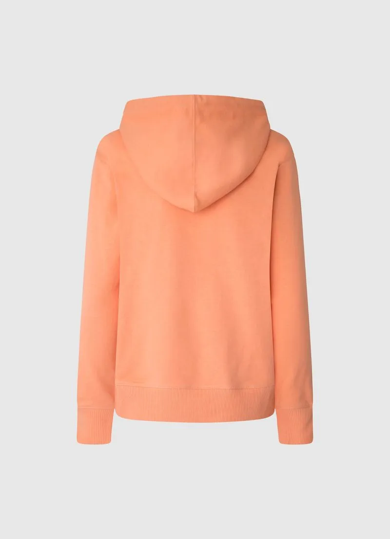 sacos Pepe Jeans para Mujer WHITNEY HOODIE Peach orange