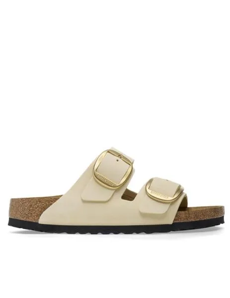 Sandalia Birkenstock Ecru Big Buckle mujer