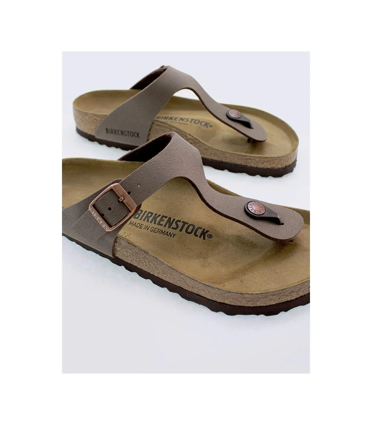 SANDALIA PLANA BIRKENSTOCK GIZEH BFBC MOCHA