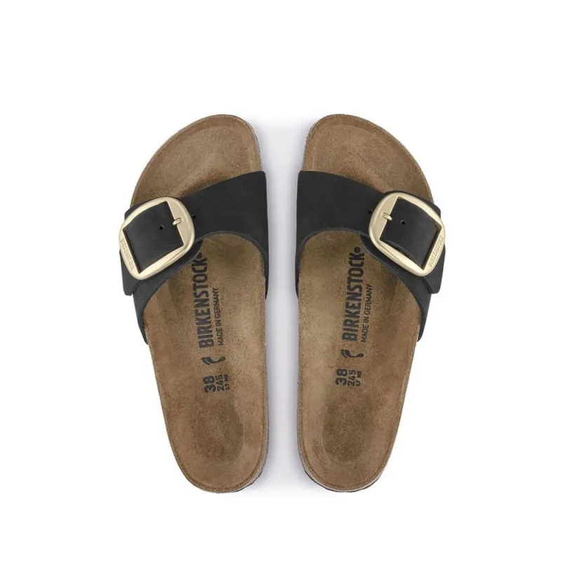 Sandalias Bio Birkenstock Madridbigbuckle Mujer Negro