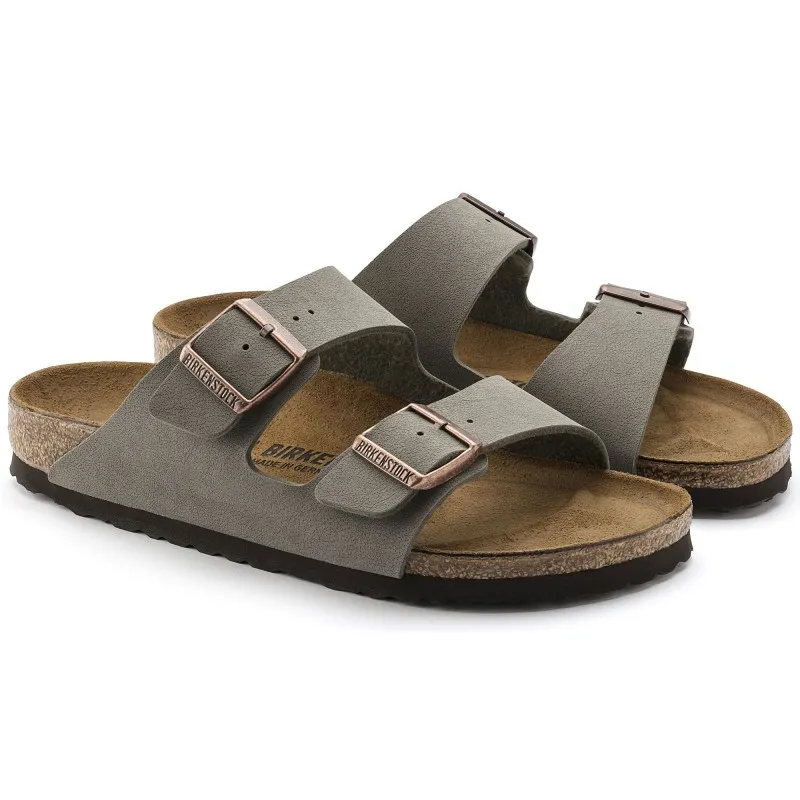 Sandalias Birkenstock Arizona Hombre Gris