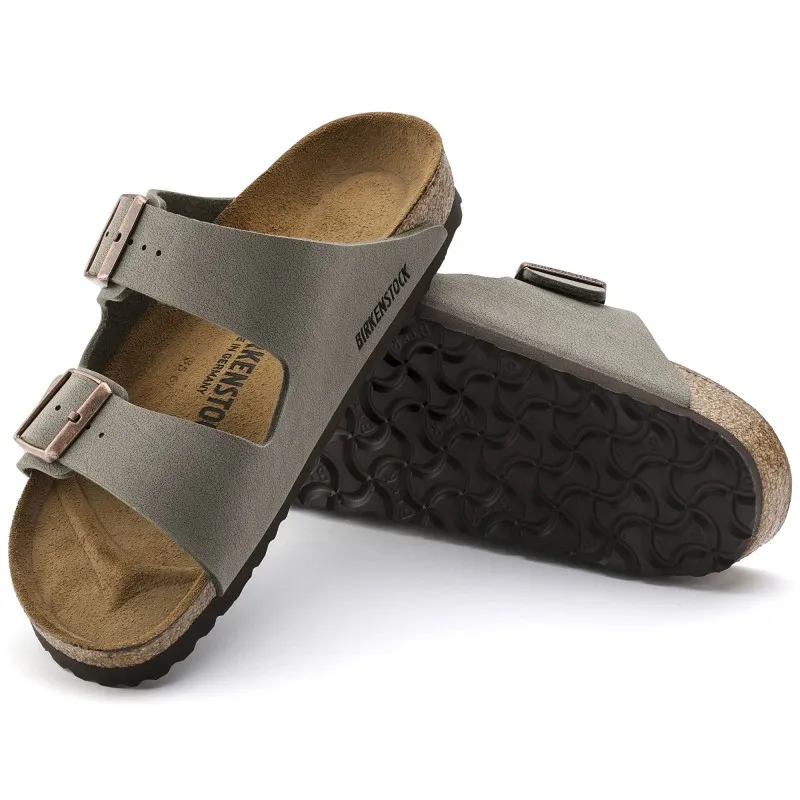 Sandalias Birkenstock Arizona Hombre Gris