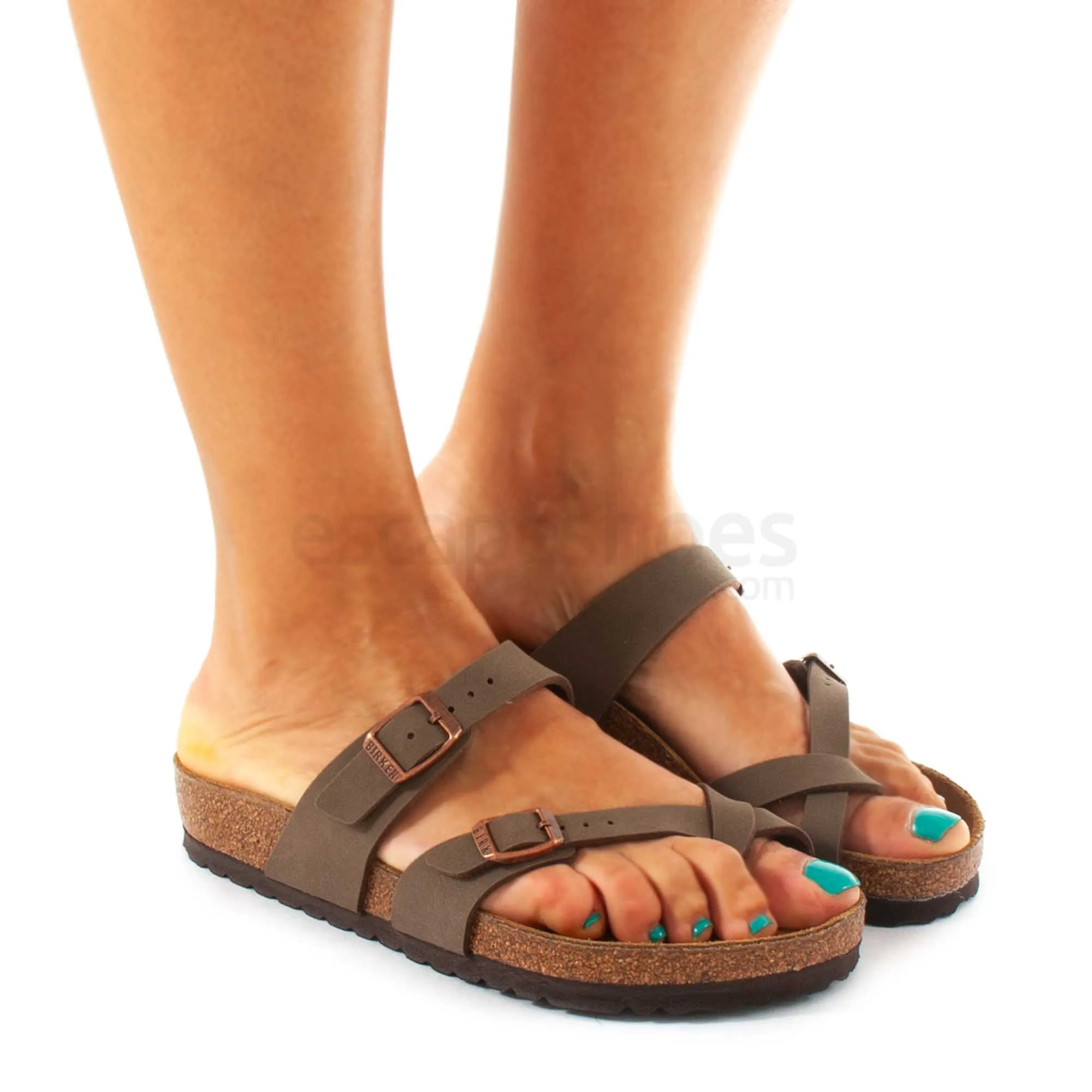 Sandálias BIRKENSTOCK 71061 Mayari Nubuck Mocca