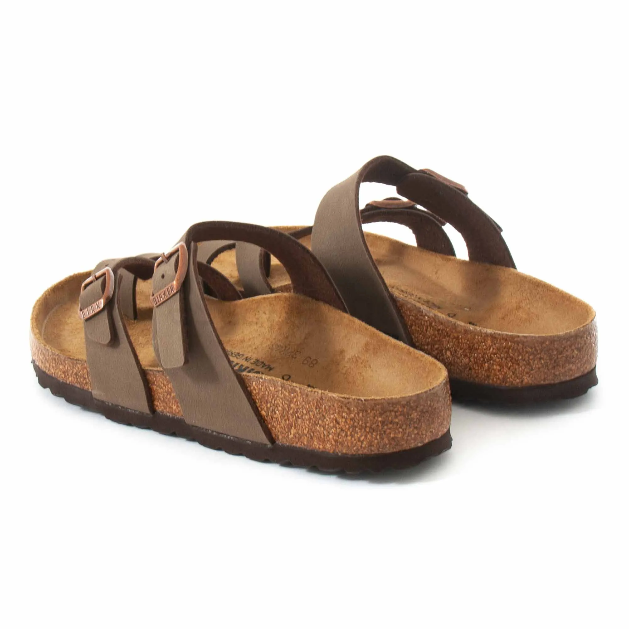 Sandálias BIRKENSTOCK 71061 Mayari Nubuck Mocca