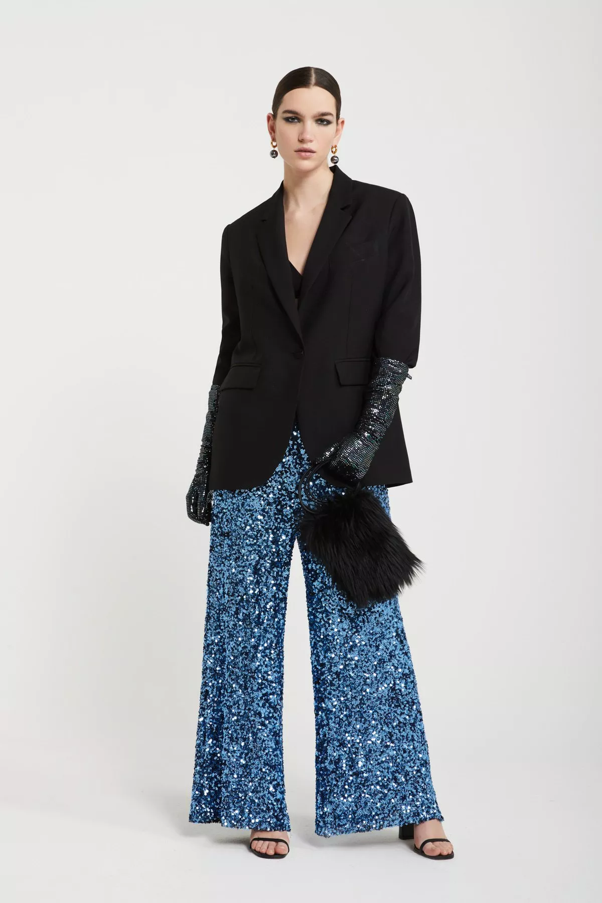 Sequin trousers