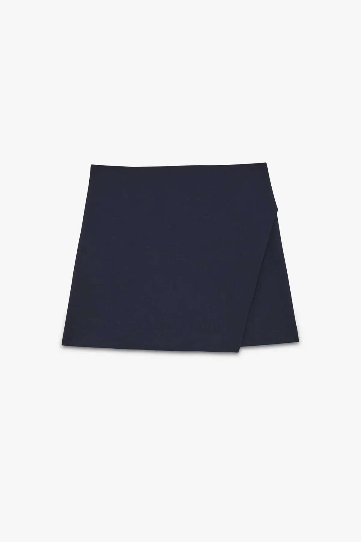 Short trapeze skirt