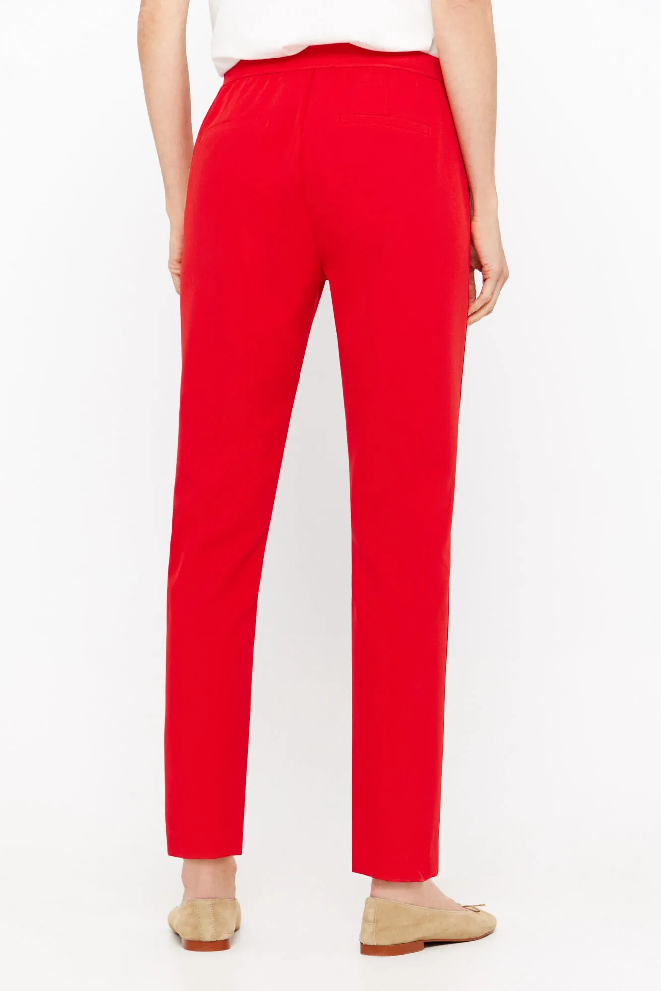 Skinny trousers with zips