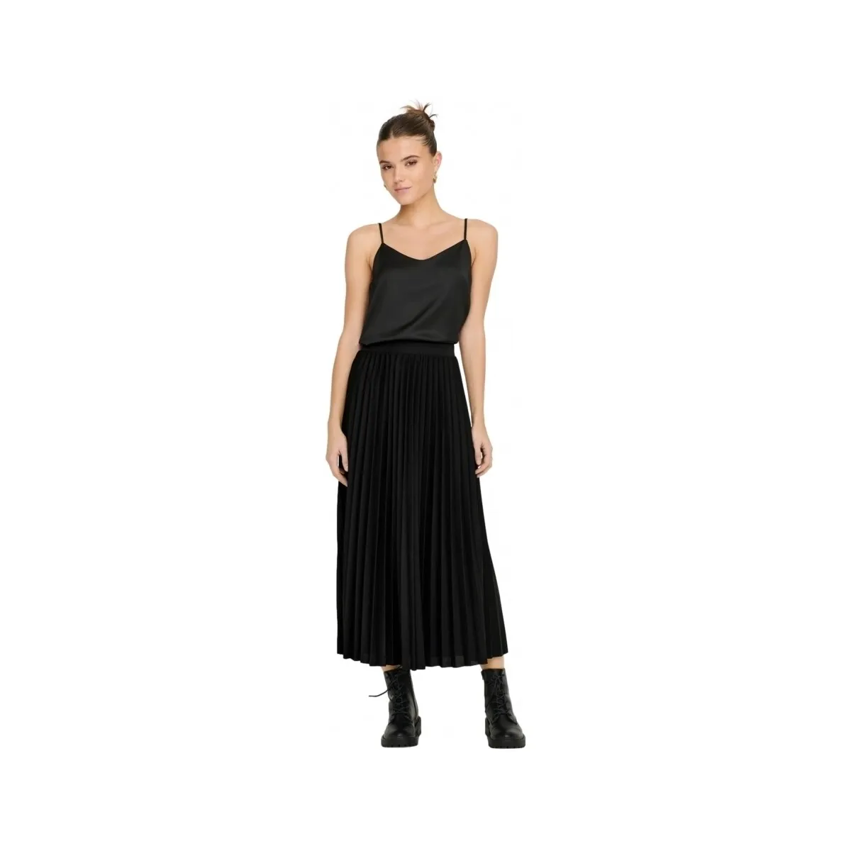 Skirt Melisa Plisse - Black