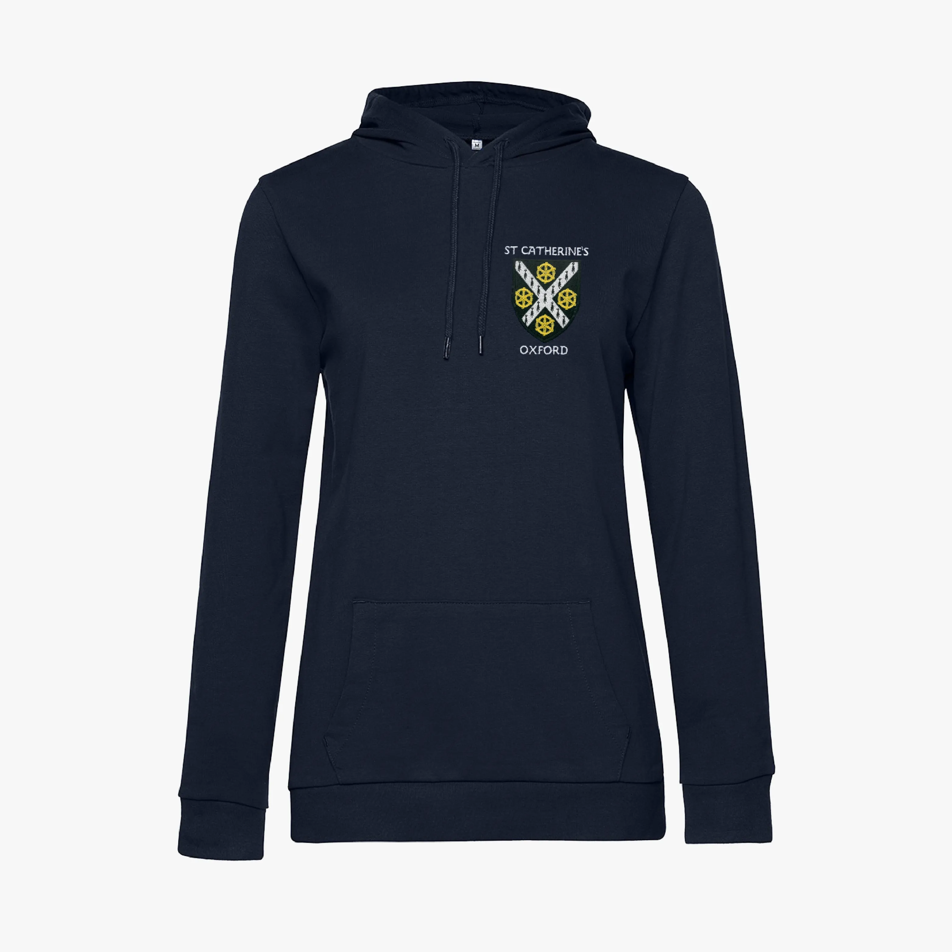 St Catherine's College Ladies Organic Embroidered Hoodie