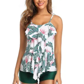 Stylish British Swimwear Set For Women  Sleeveless Milk Silk For