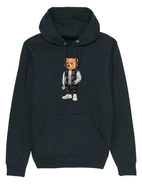 Sudadera Baron Filou negra Organic Hoodie CXX