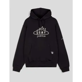 SUDADERA  BURN IN FLAMES HOODIE  BLACK