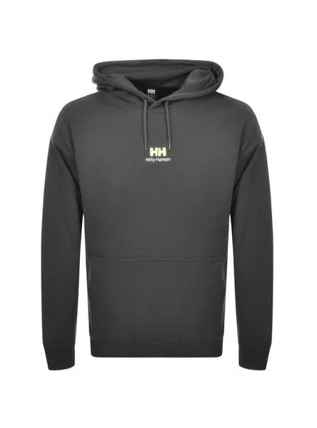 sudadera helly hansen basic hoodie gris hombre