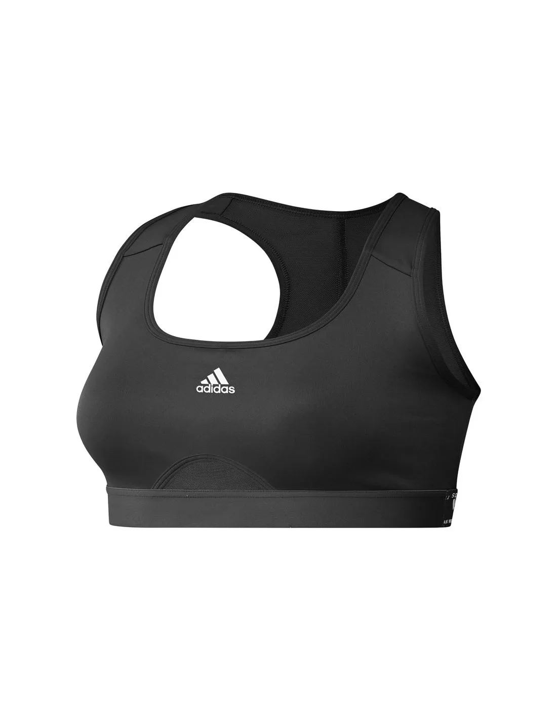 Sujetador deportivo de trainning adidas Powerreact Medium-Support ( Tallas grandes) Black W