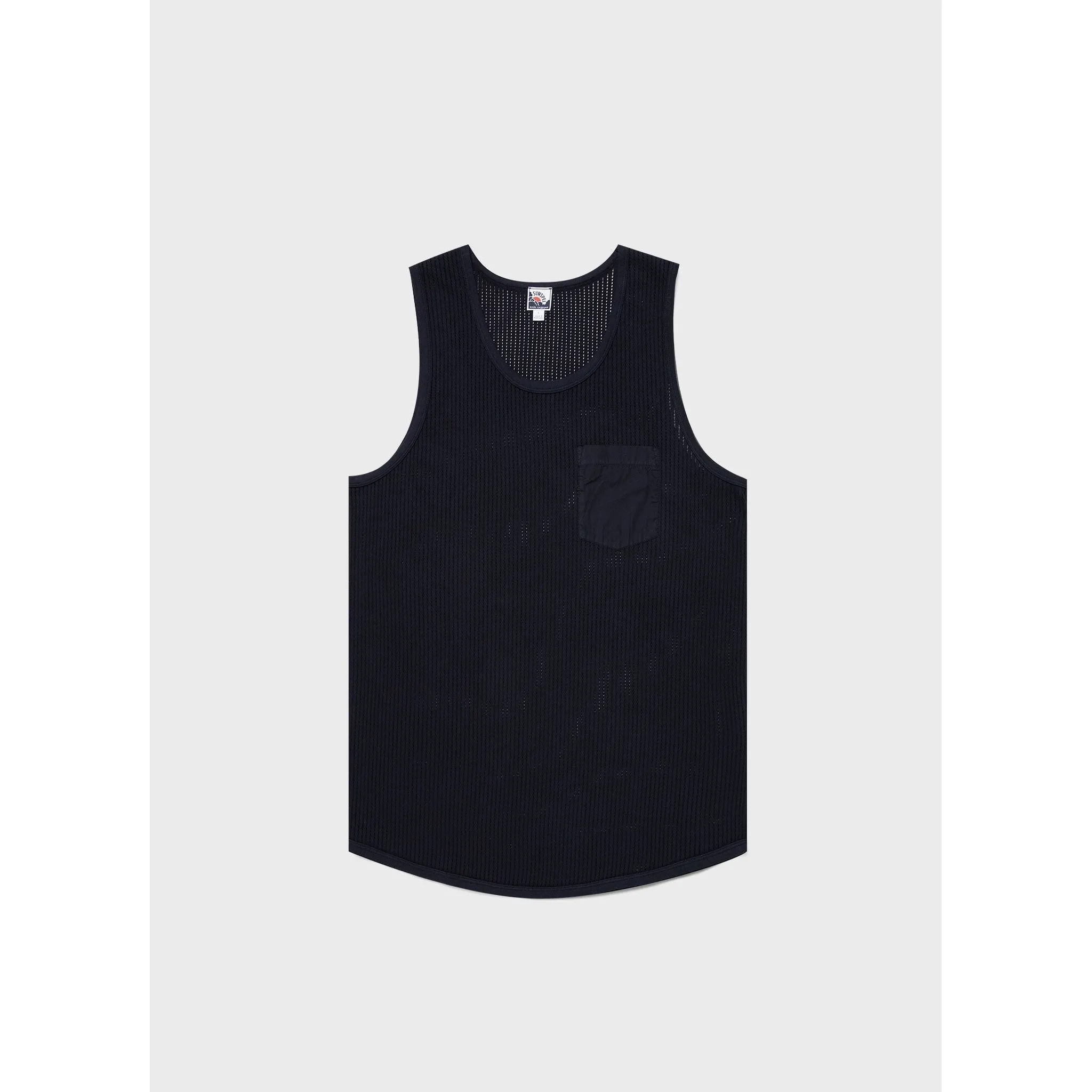 Sunspel x Nigel Cabourn Mesh Vest | Men | Navy