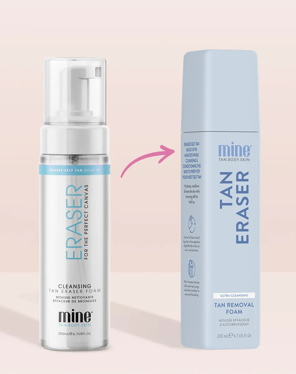 Tan Eraser Cleansing Foam