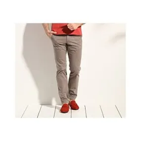 Taupe Chino trousers for men - KEATON