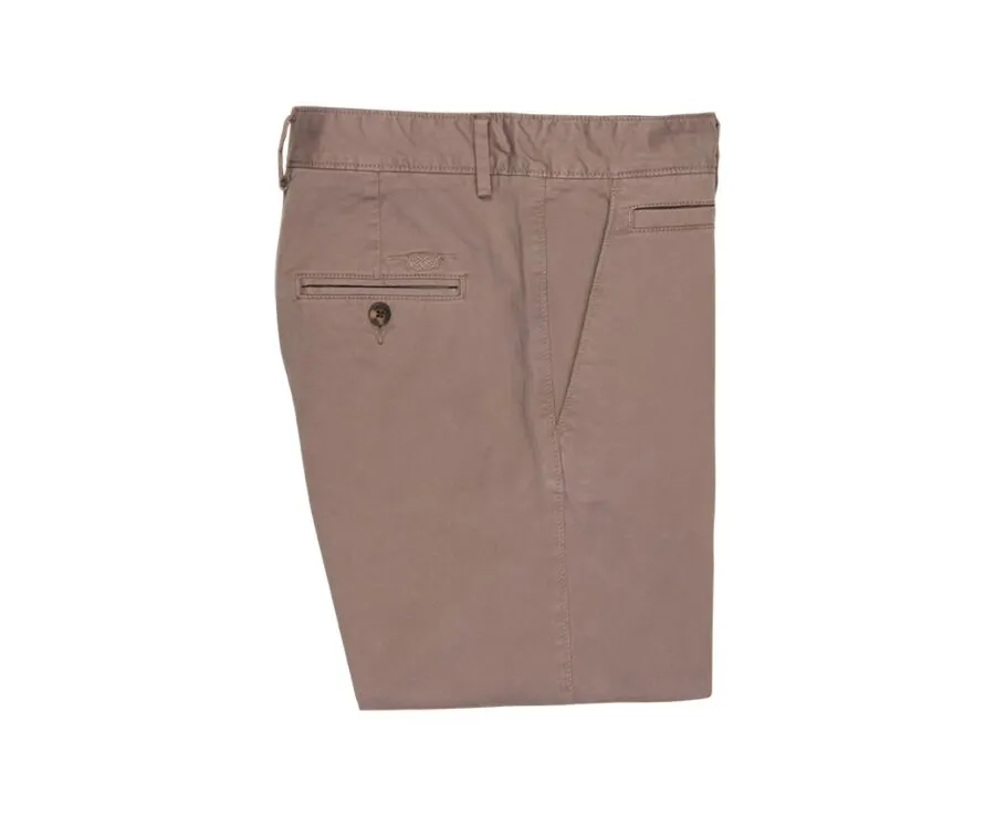 Taupe Chino trousers for men - KEATON