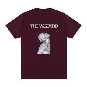 The Weeknd T-shirt 90s Vintage Hip Hop Rapper Cotton Men T Shirt New Tee Tshirt Womens Tops