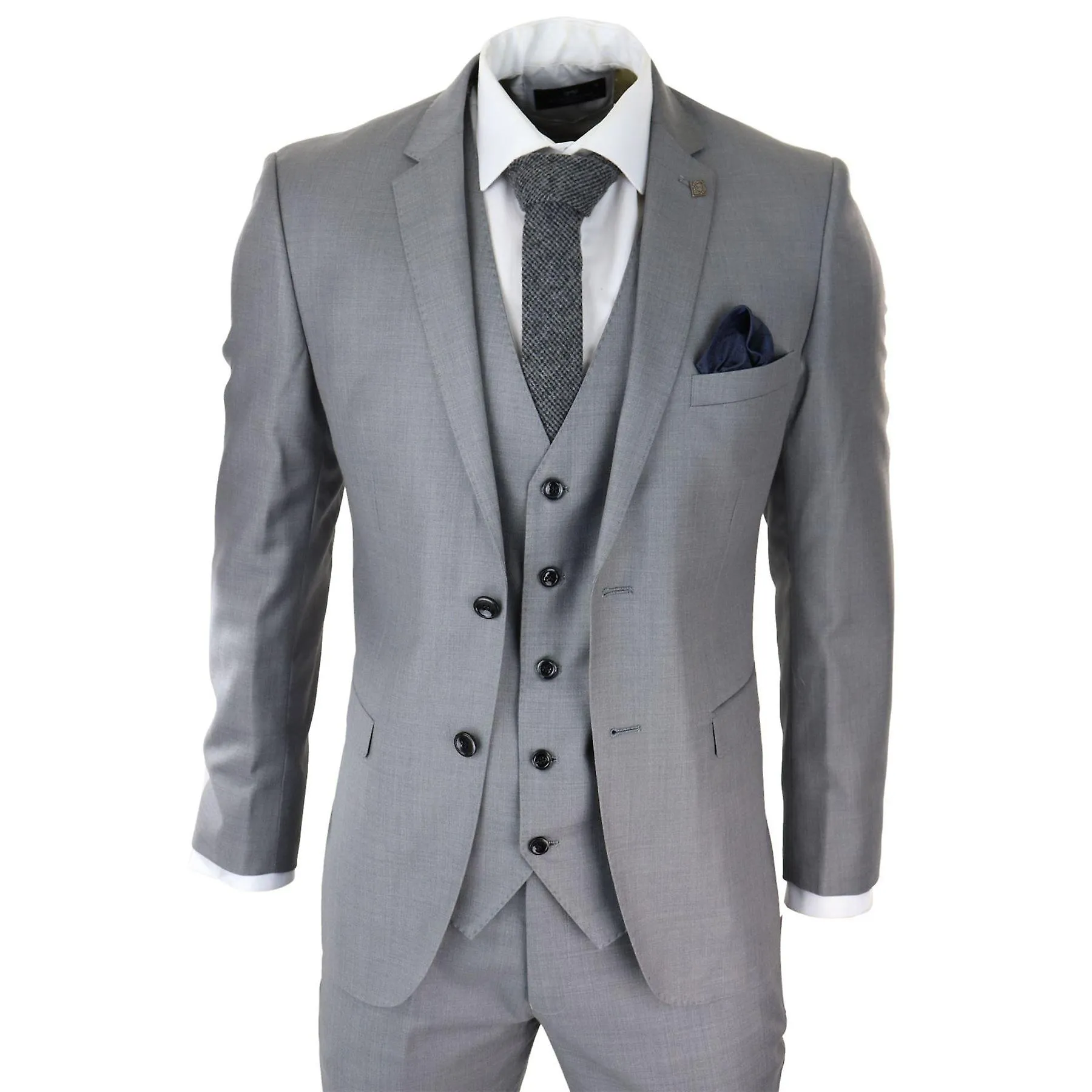 Traje de 3 piezas para hombres Classic Stitch Wedding Prom Summer Prom Classic Grooms