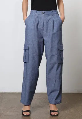 TRIBE TROUSERS BLUE