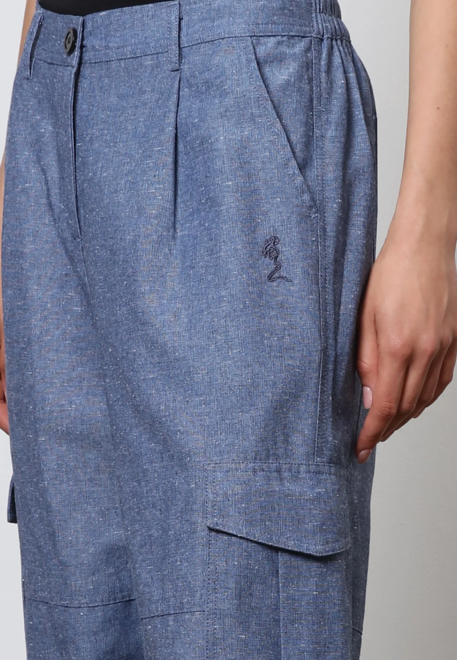 TRIBE TROUSERS BLUE