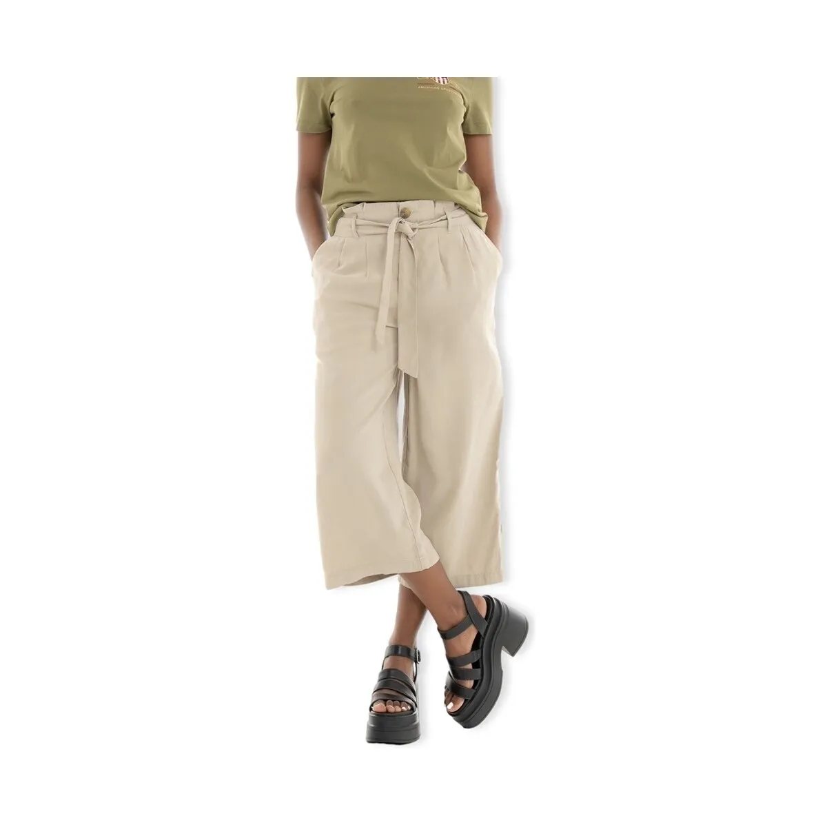 Trousers Aminta-Aris - Pumice Stone