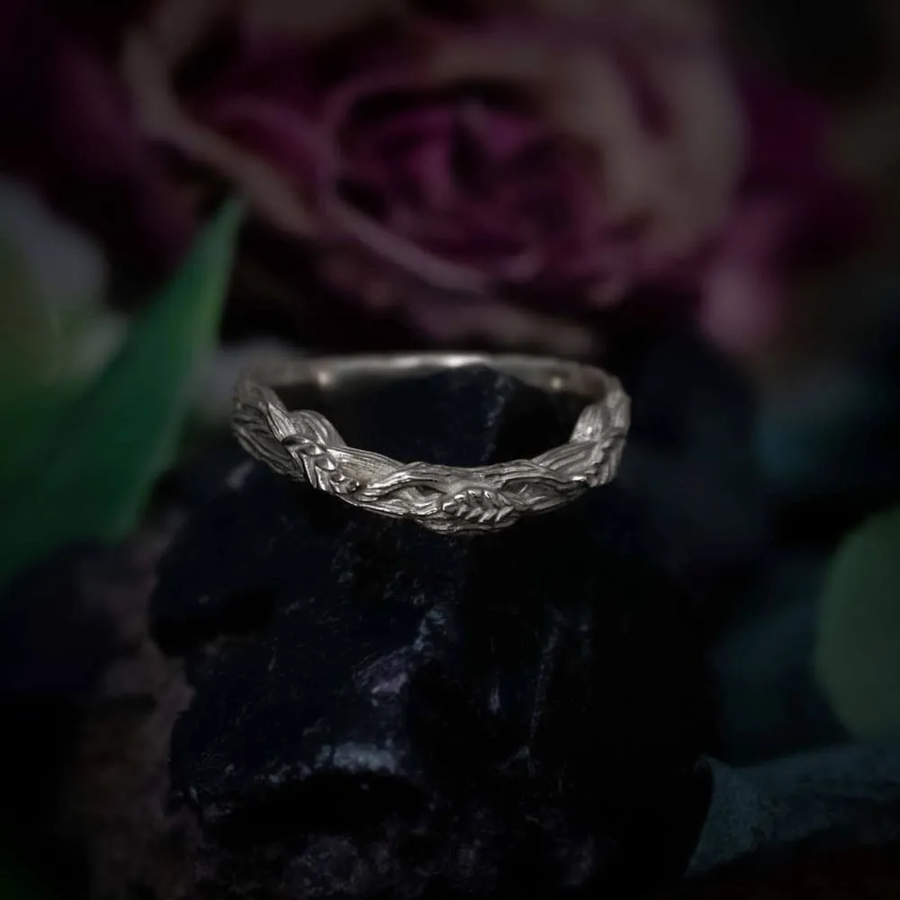 Twisted twig wedding ring - Angel Oak