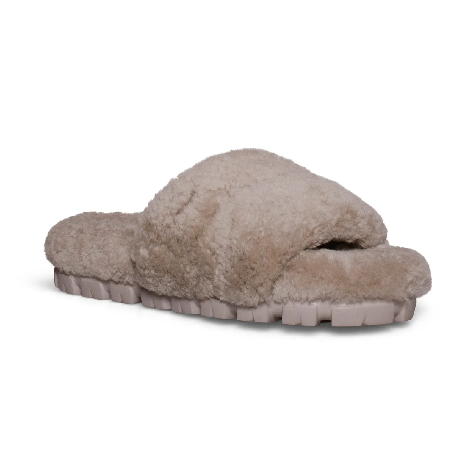 UGG Cozetta women's curly goat slippers