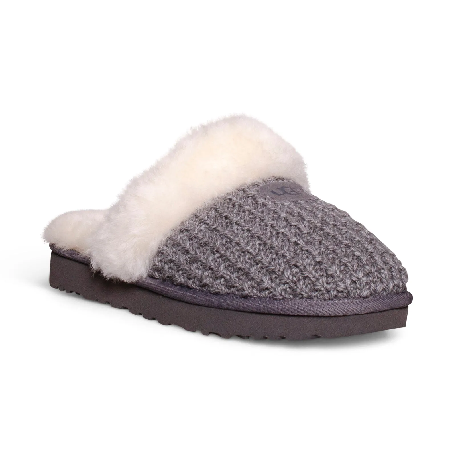 UGG Cozy Knit Women's Slippers, Charcoal