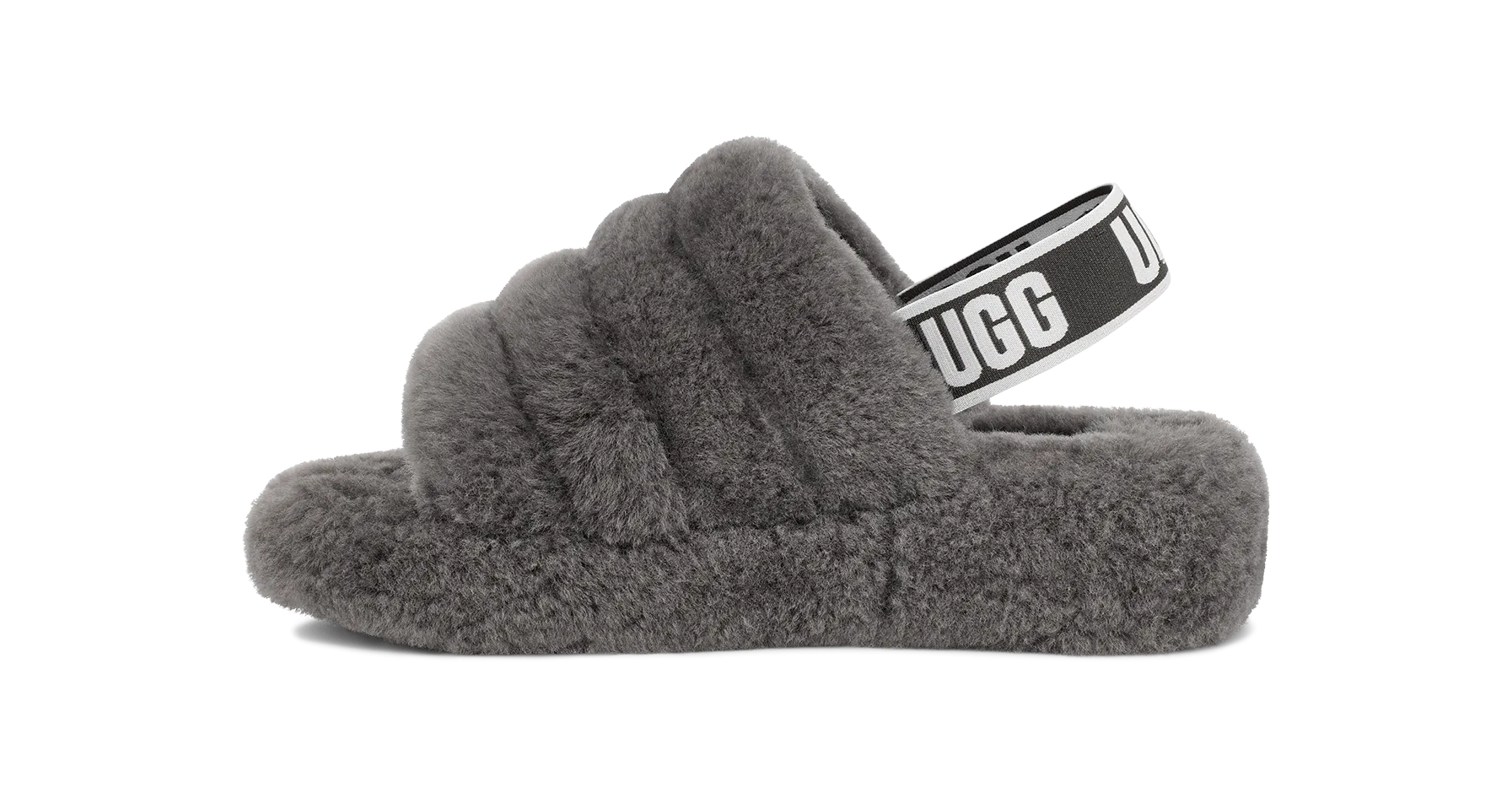 UGG fluffy slide