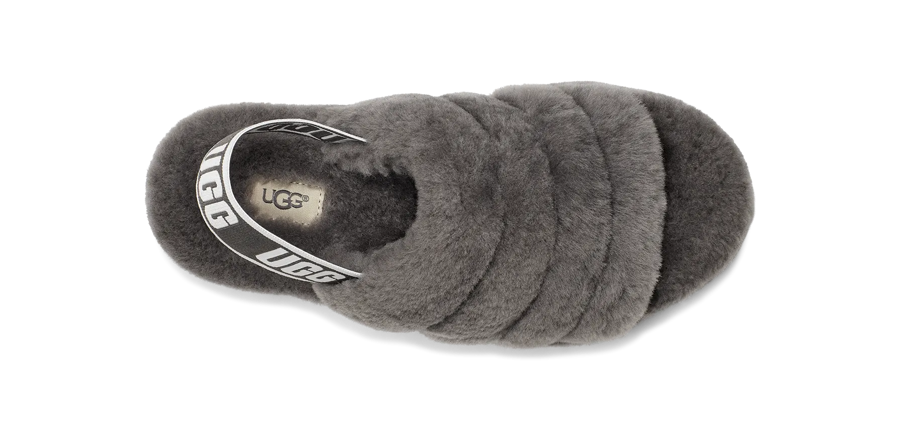 UGG fluffy slide