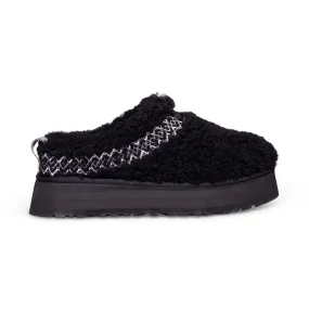 UGG Women's Black Braid Slippers - Tazz